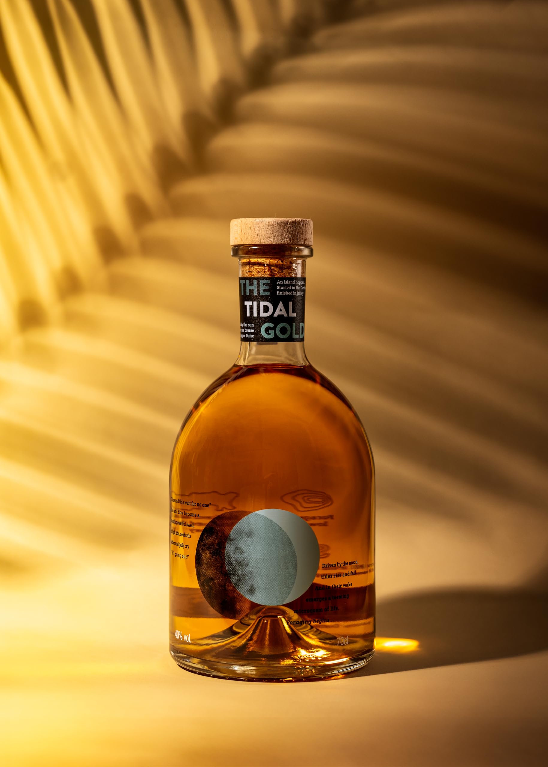 The Tidal Gold - Golden Rum 70cl | Bester Rum Gewinner bei den Best 100 Taste Awards, 70cl