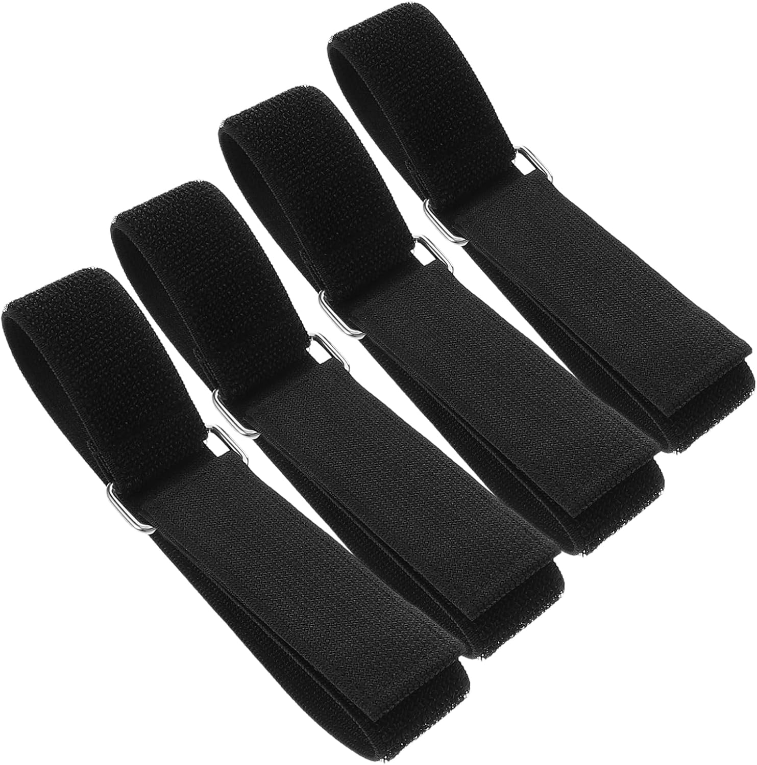 VICASKY 4Pcs Elliptical Trainer Pedal Straps Fit for Under Desk Exercisers Secure and Portable Workout Accessories for Fitness Equipment
