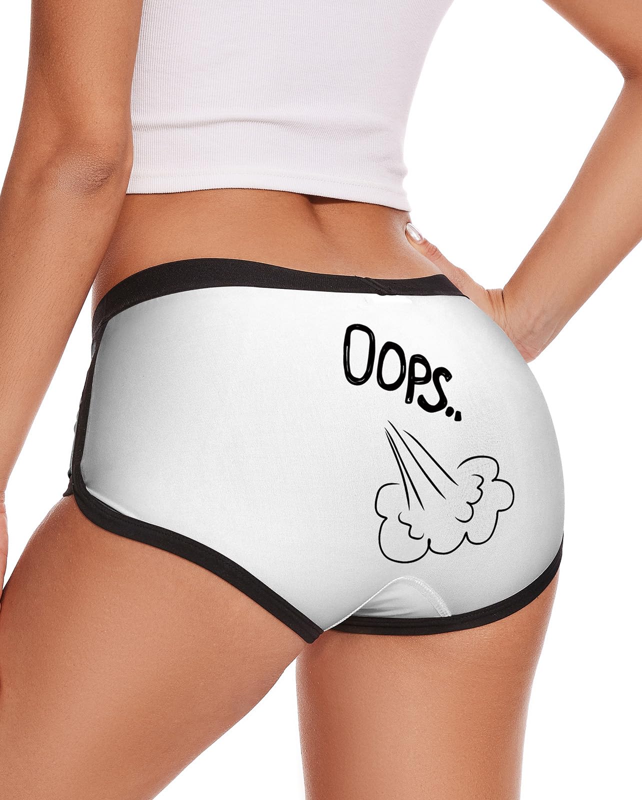 Aueyan Womens Boyshorts Panties Stretchy Boxer Briefs Novelty Lounge Sleep Shorts