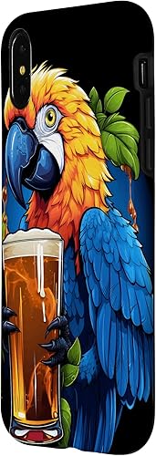 Miniatura 8 de iPhone 11 loro cerveza beber pájaro vaso de cerveza caso