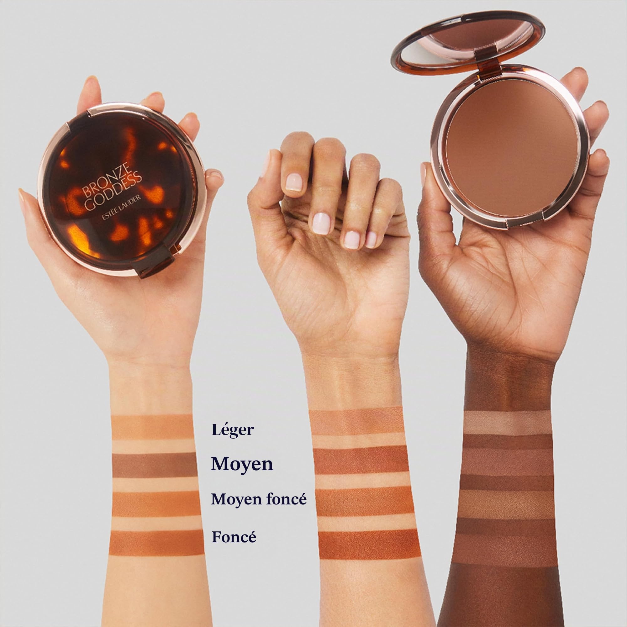 Estée Lauder Bronze Goddess Poudre Bronzante | Fini Mat et Couvrance Modulable, 21g