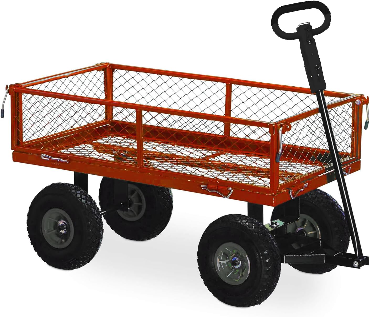 Pneumatico Carrello Appendice Ruota Completa 4.00-10 Per Carrello Rimorchio | Cerchio 58x98 Pneumatico Camera Aria Ruotino Carrello Appendice - Foto 12