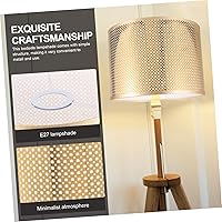 Vista 6 de DOITOOL Pantalla de lámpara de pie, moldura de piso, bombilla E27, cubierta de lámparas de pared, cubiertas de lámpara modernas, pantallas