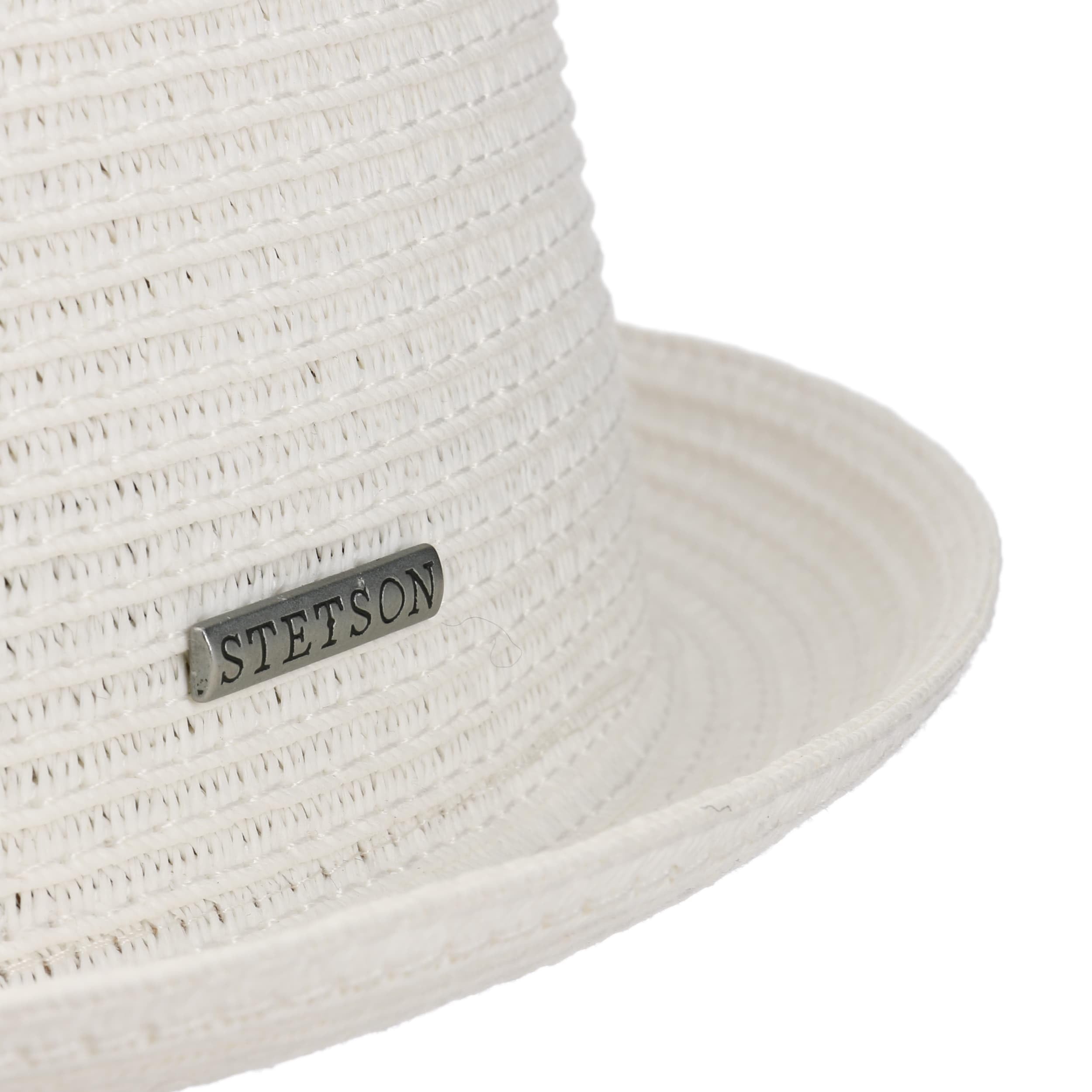 Stetson Chapeau Robstown Toyo Pork Pie Femme/Homme - D'Ete de Soleil en Paille Ete Printemps-ete
