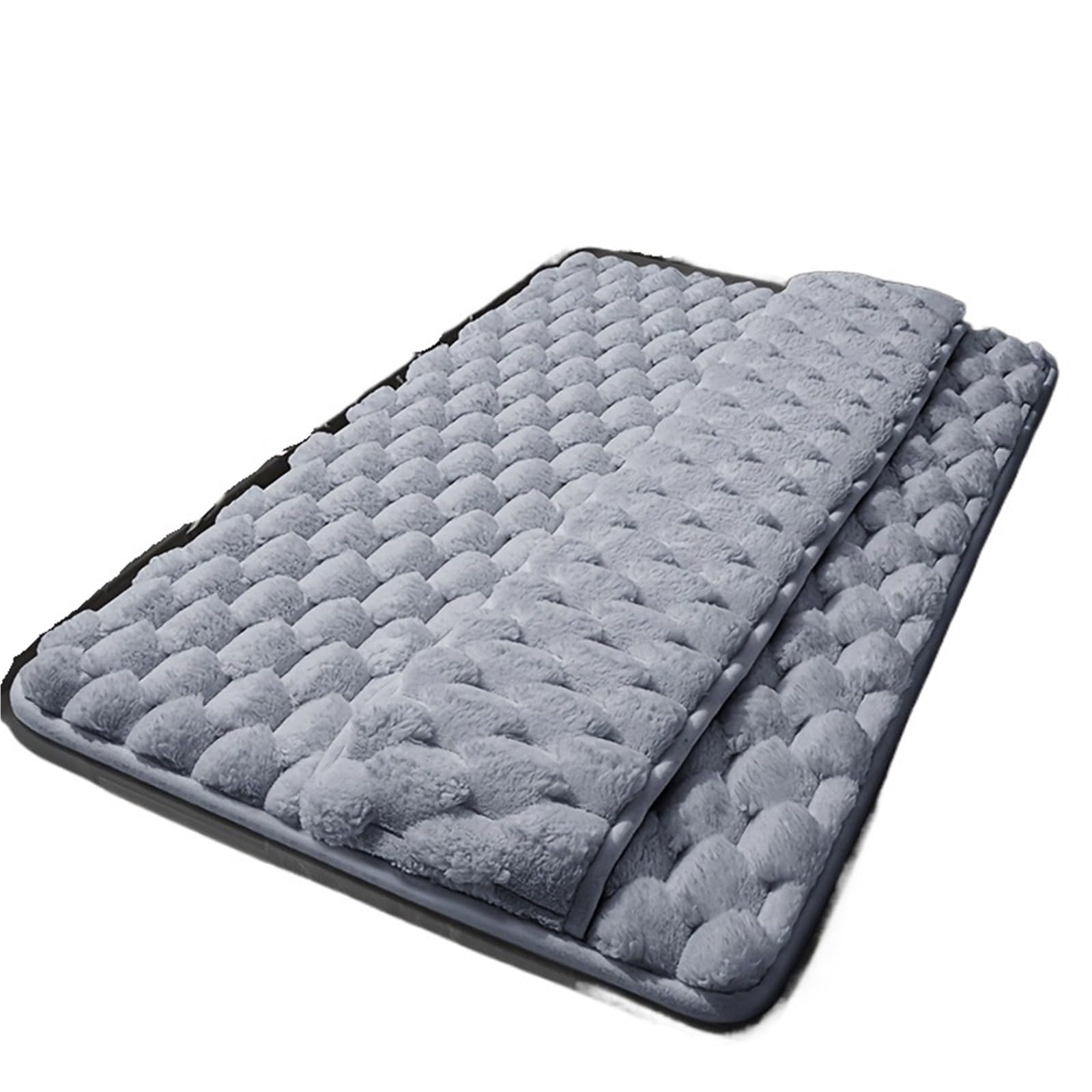 Tapis de bain en mousse à mémoire de forme - Tapis de bain absorbant avec dos antidérapant, lavable en machine (Dark Khaki, 60 x 90 cm)
