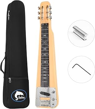 Amazon.co.jp: Batking ラップ スチール ギター 6弦 スロット
