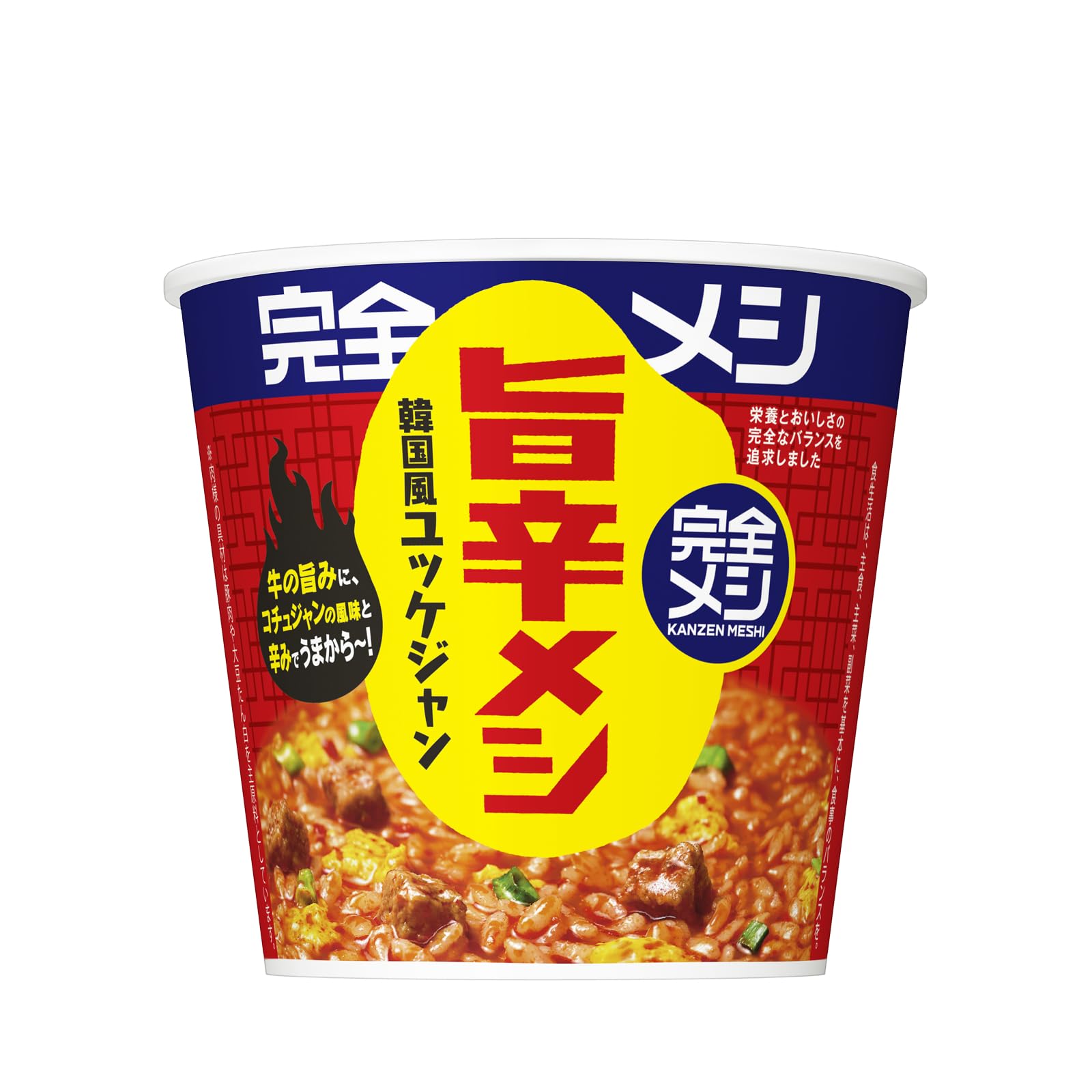 Amazon | 【完全メシ】日清食品 韓国風 旨辛メシ ユッケジャン 6食 