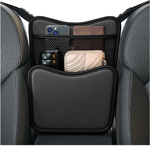 Organizador de automóvil de almacenamiento entre asientos, bolso de cuero de gran capacidad para colgar contenido de tienda, soporte organizador de