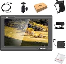 LILLIPUT FS7 7 "Full HD Monitor de cámara con 3G-SDI y 4K HDMI carcasa de metal placa de alta resolución F970 para videocámara DSLR