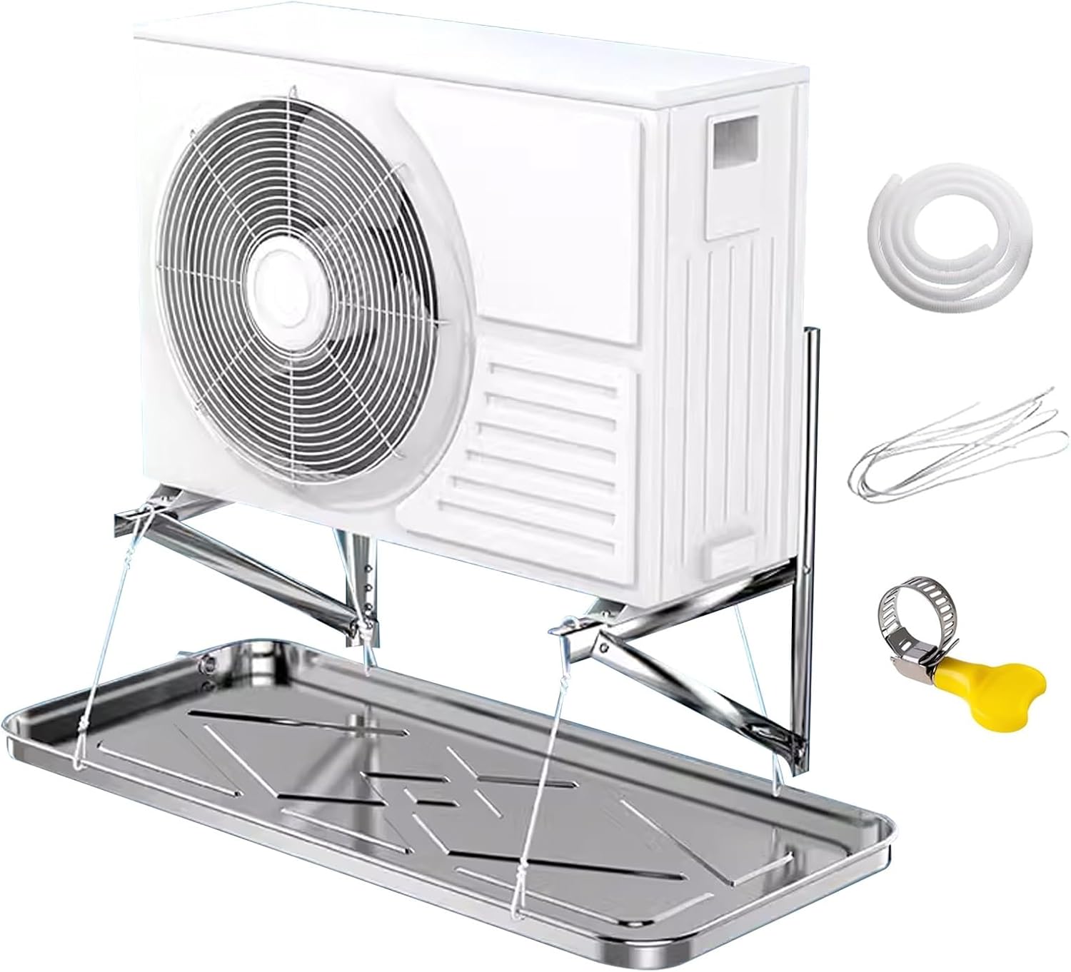 Air Conditioner Condensate Drain Pan, Outdoor Stainless