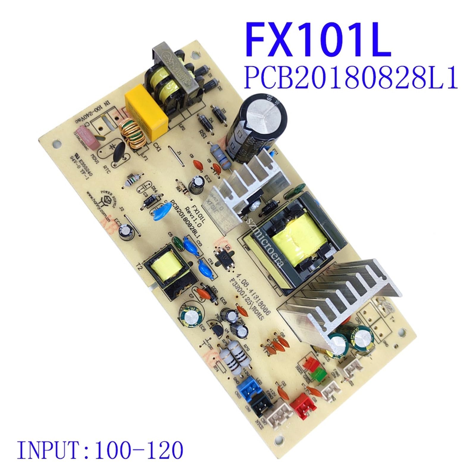 FX101L PCB20180828L1 Eingangs-Weinkühler-Steuerplatine Kühlschrankzubehör-Stromkreis