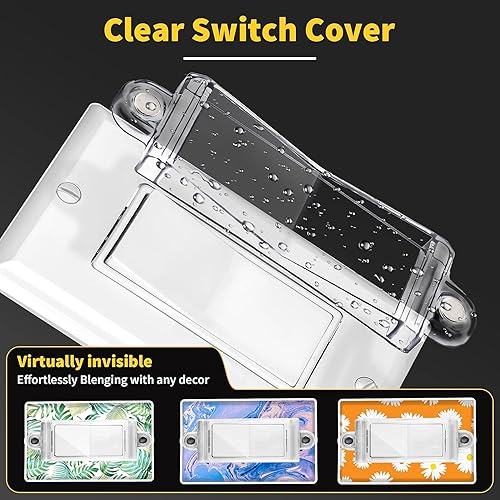 Miniatura 2 de Cubierta magnética para interruptor de luz, cubierta de salida de interruptor de luz para interruptores de pared planos y modernos, protección de