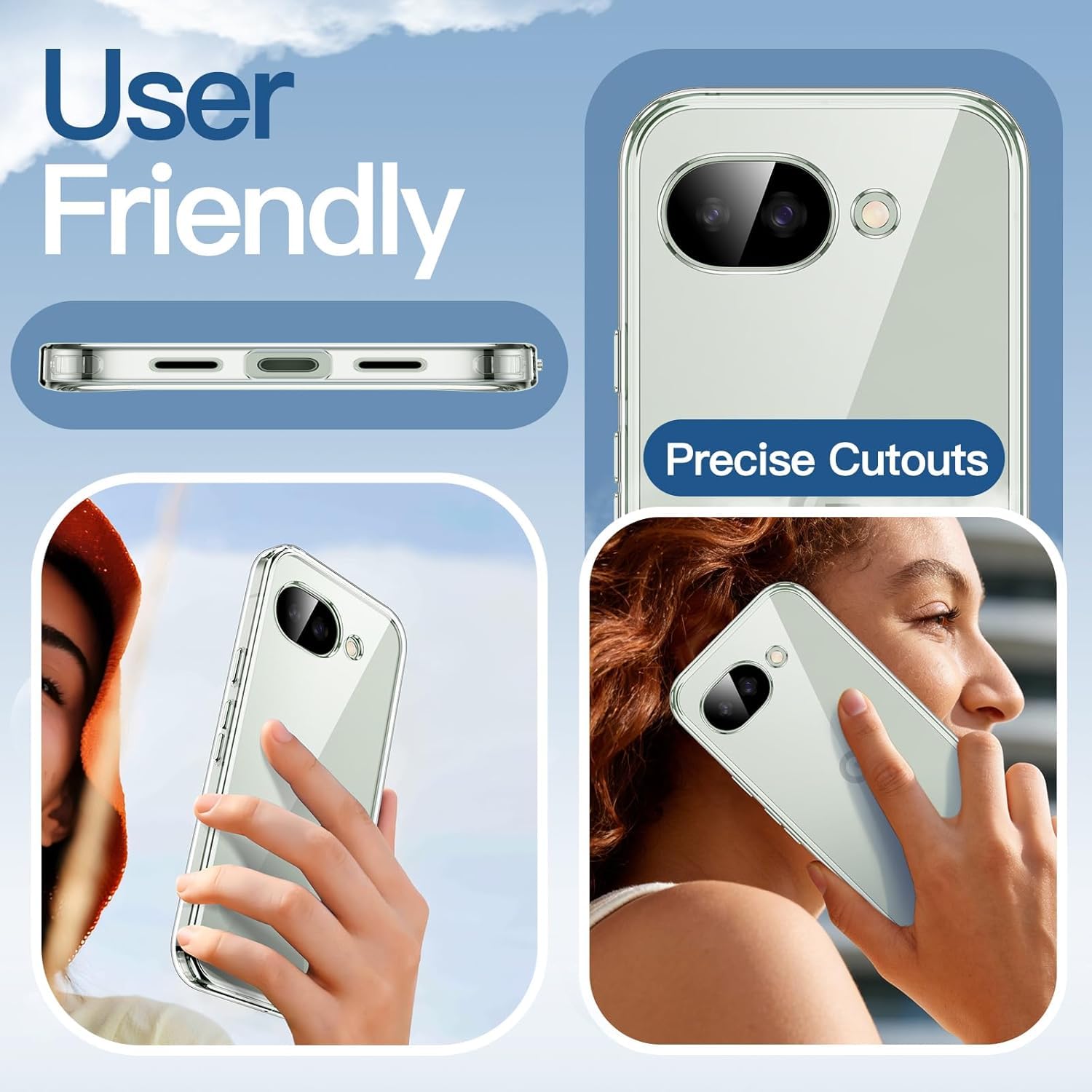 Pixel 10A Case - Premium Transparent Cover -5