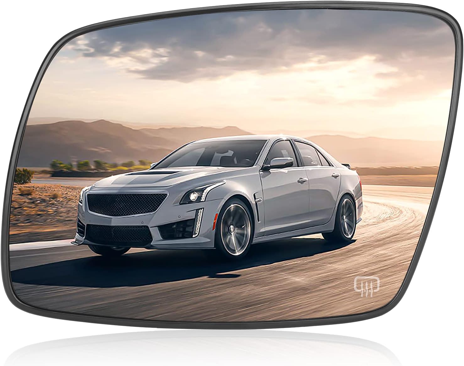 Left Driver Side Mirror Glass Replacement for 2009 2010