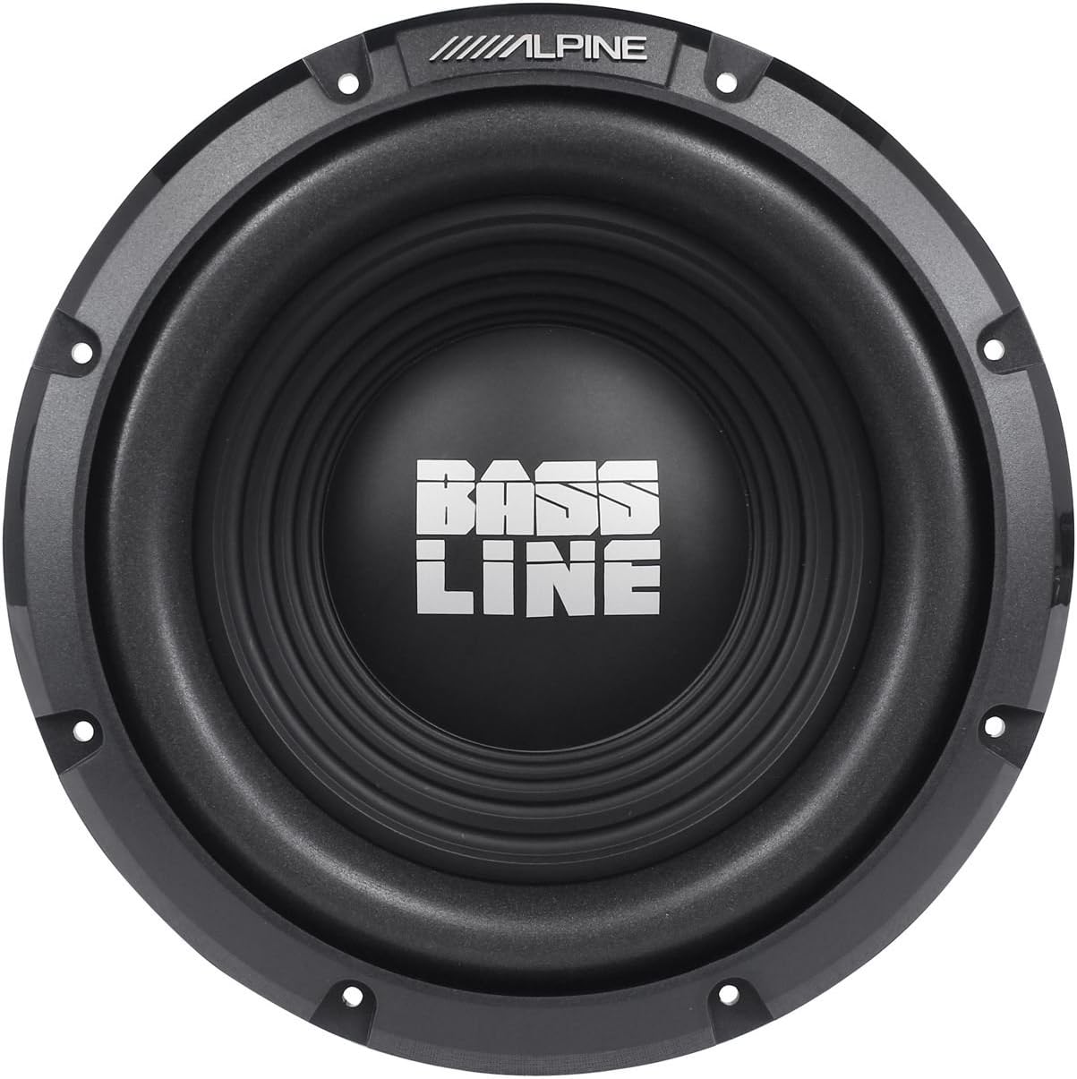 AlpineSWA-10S4 10" 750 Watts Peak / 250 Watts RMS 4-Ohm Bass Line Series Car Subwoofer