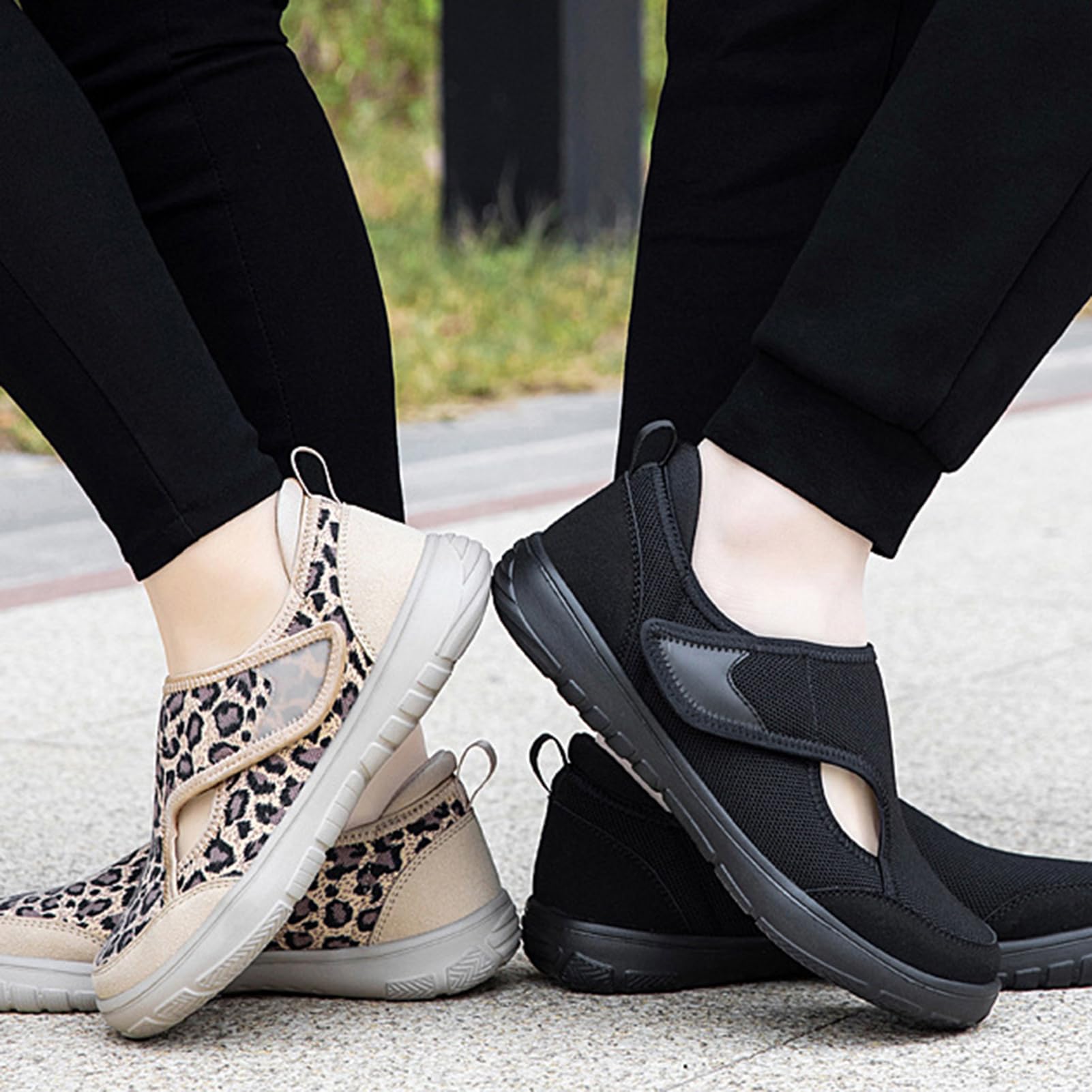 Buty dla cukrzyków, dla mężczyzn i kobiet, ortopedyczne, zdrowotne, na lato, sandały, antypoślizgowe, buty rekreacyjne, miękka podeszwa, buty do chodzenia, obcas klinowy, oddychające, plecione buty