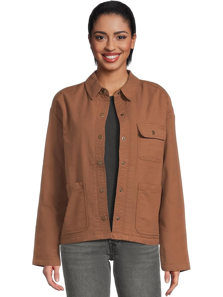 Brown Royal Robbins El Cap Canvas Shacket