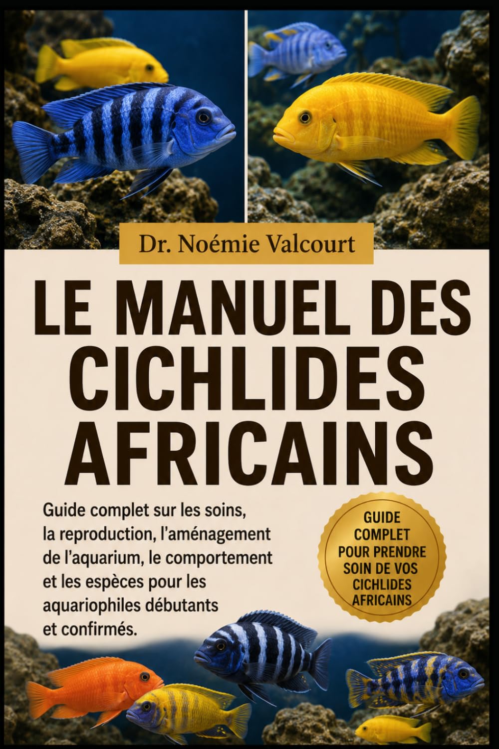 LE MANUEL DES CICHLIDES AFRICAINS: Guide complet sur les soins, la reproduction, l'aménagement de l'aquarium, le comportement et les espèces pour les aquariophiles débutants et confirmés.