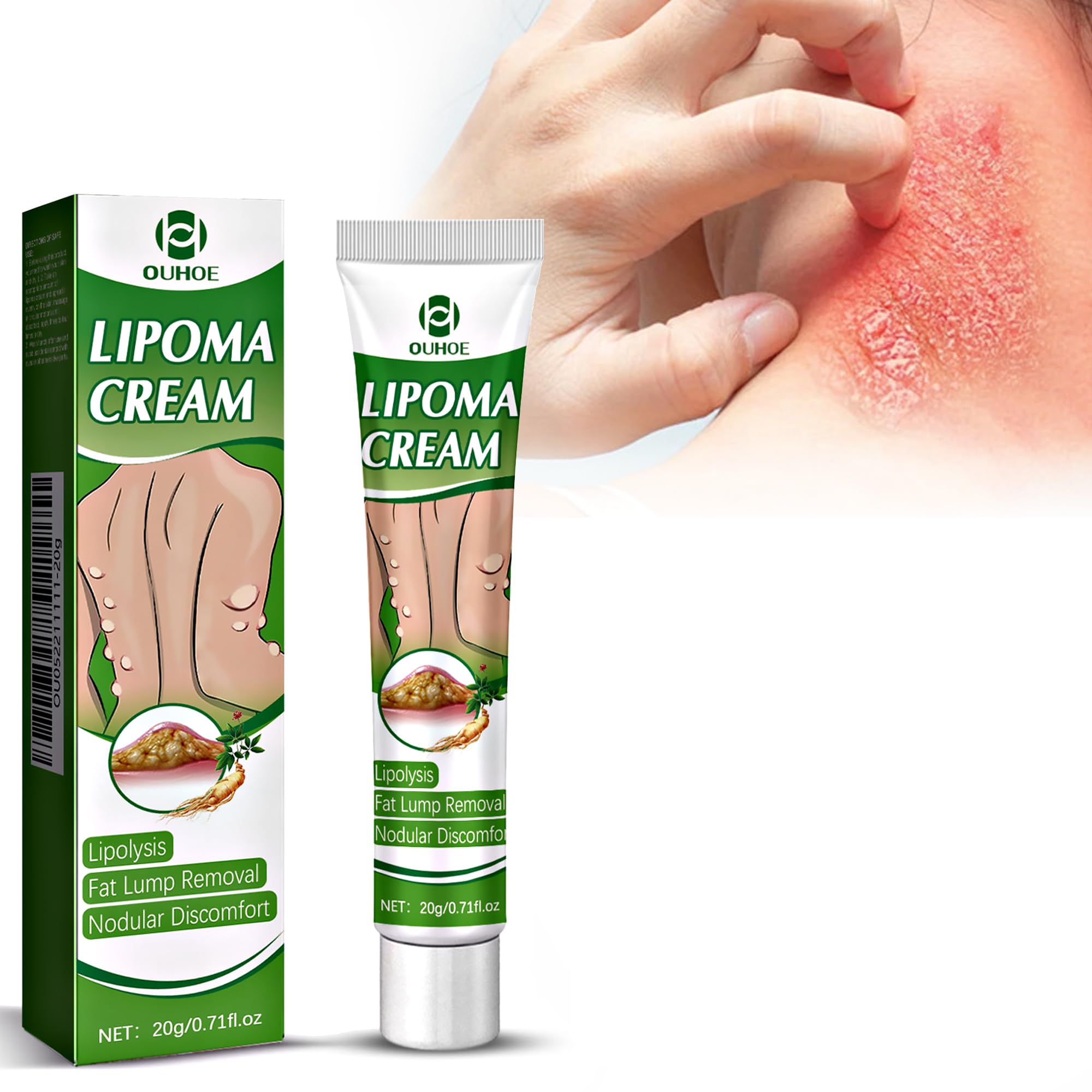 Antifungal Cream 20g, Antifungal Skin Cream Relieves Jock Itch, Ringworm, Eczema, Effective Treatment for Tinea Pedis, Relieves Itching, Antifungal Cream Quickly Soothes Body and Face Fungal Skin