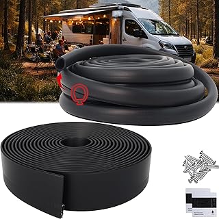 018-338-BLK & 018-546 RV Slide Out Seal Kit, 30 Ft Camper Weather Stripping