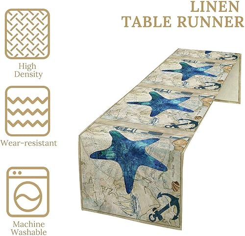 Vista 70 de Camino de mesa de chef de cocina, camino de mesa de chef grueso, decoración de granja, decoración de chef para la cocina, decoración de cocina