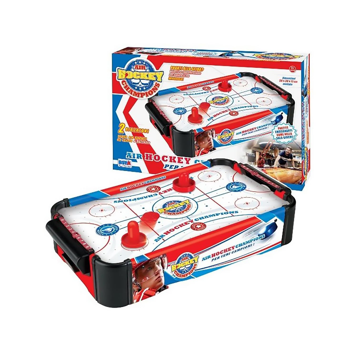 RsToys Tavolo da Air Hockey in Legno