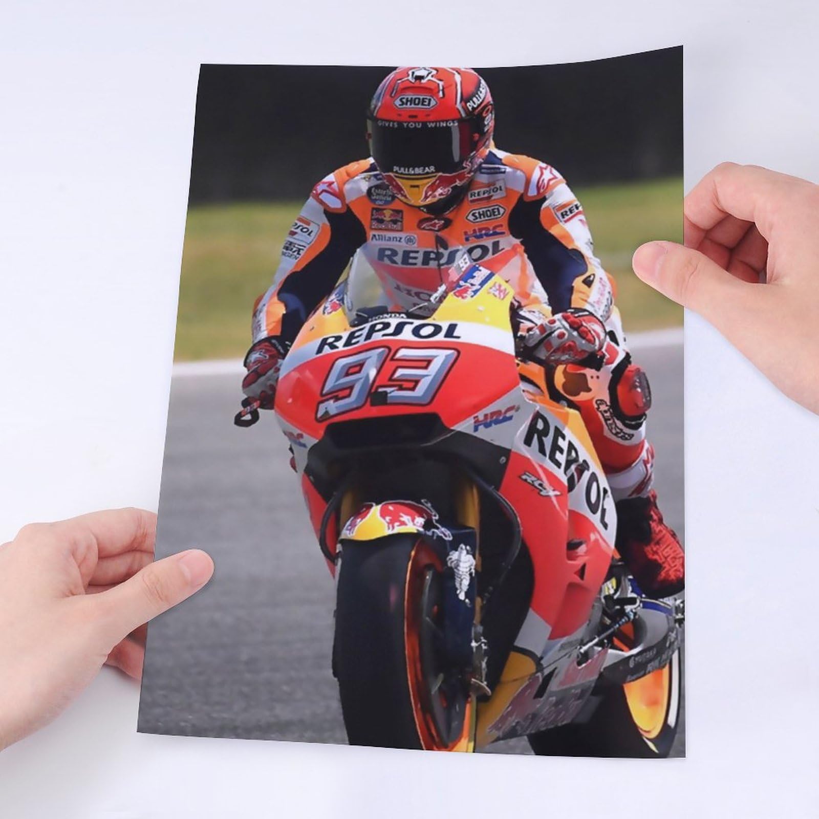 Amazon.co.jp: ステッカーセット マルク・マルケス Motogp 93 シール