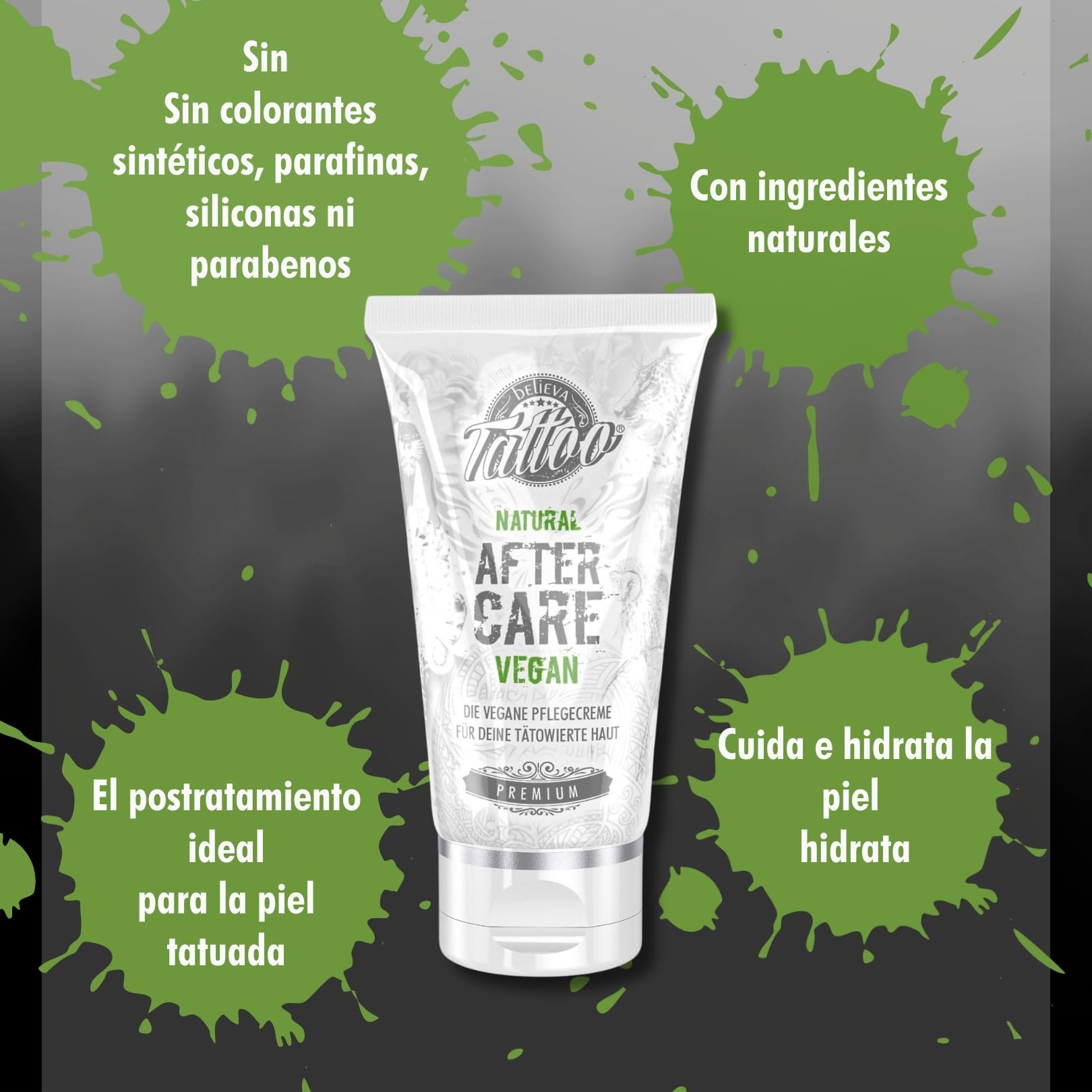 Believa Crema Cuidado Tatuaje Vegano 50ml