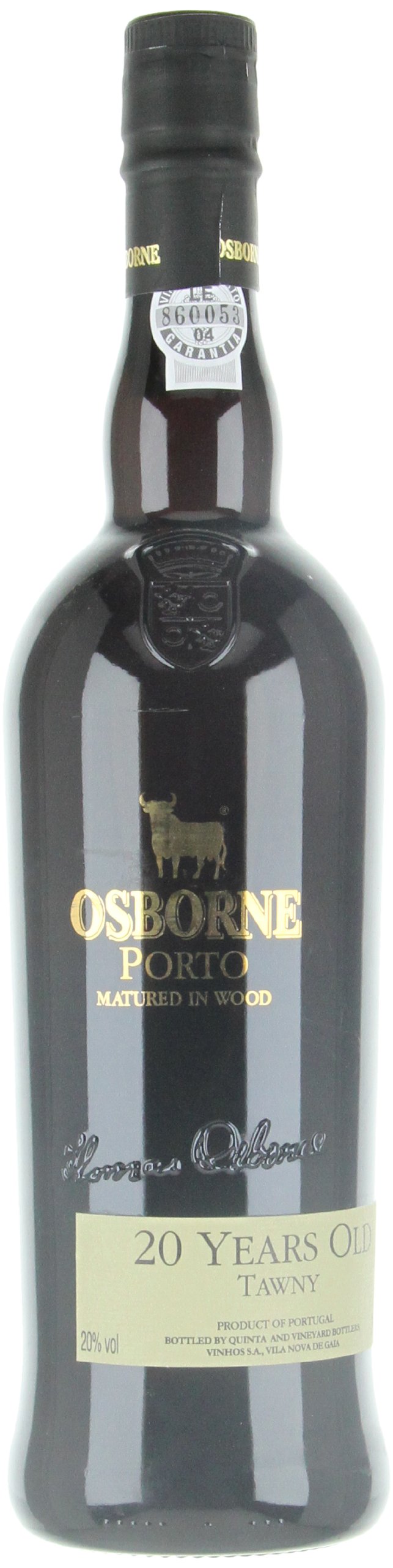 Osborne Vino D.O. Oporto Porto Matured in Wood 20 Years Old Tawny 20º - 1 botella de 75 cl