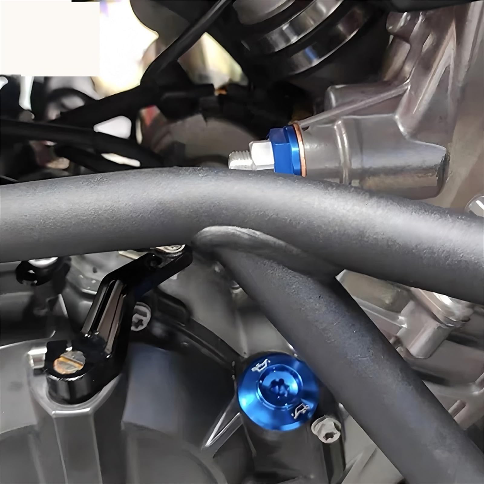 Tendeur de chaîne Tendeur de chaîne de Moto Tendeur de chaîne de Came de Distribution adapté pour Husqvarna FC FE 250 350 adapté pour KTM 250 350 SXF EXCF XCF Freeride 350(Black)