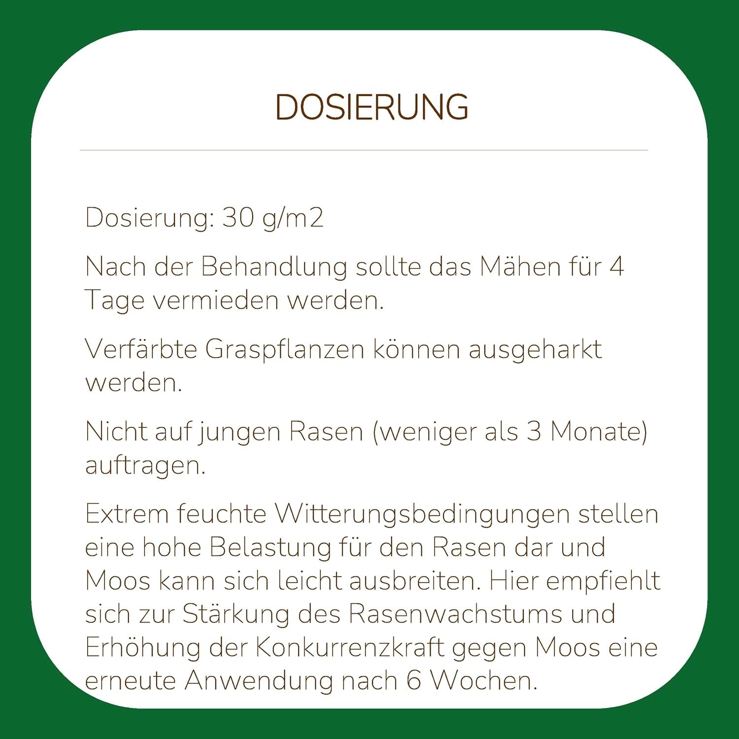 Substral Rasendünger MOOS bleibt chancenLOS 10,5kg 350m² mit Extra Eisen