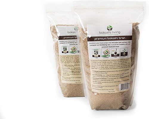 Miniatura 5 de Kit de iniciación de compostaje Bokashi de 1 contenedor (incluye 1 contenedor bokashi, 1.75 libras de salvado bokashi e instrucciones completas)