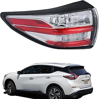Silscvtt LH Outer Tail Light Assembly Replacement for Nissan Murano 2015-2018 Left Side NI2804103 265555AA0B