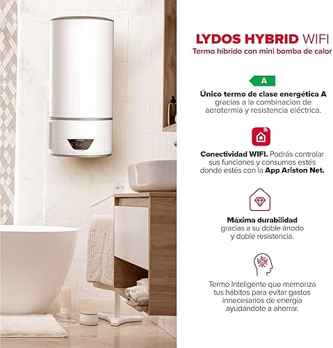 ARISTON TERMO LYDOS Hybrid WiFi 100L CL.A 3629065 - 9