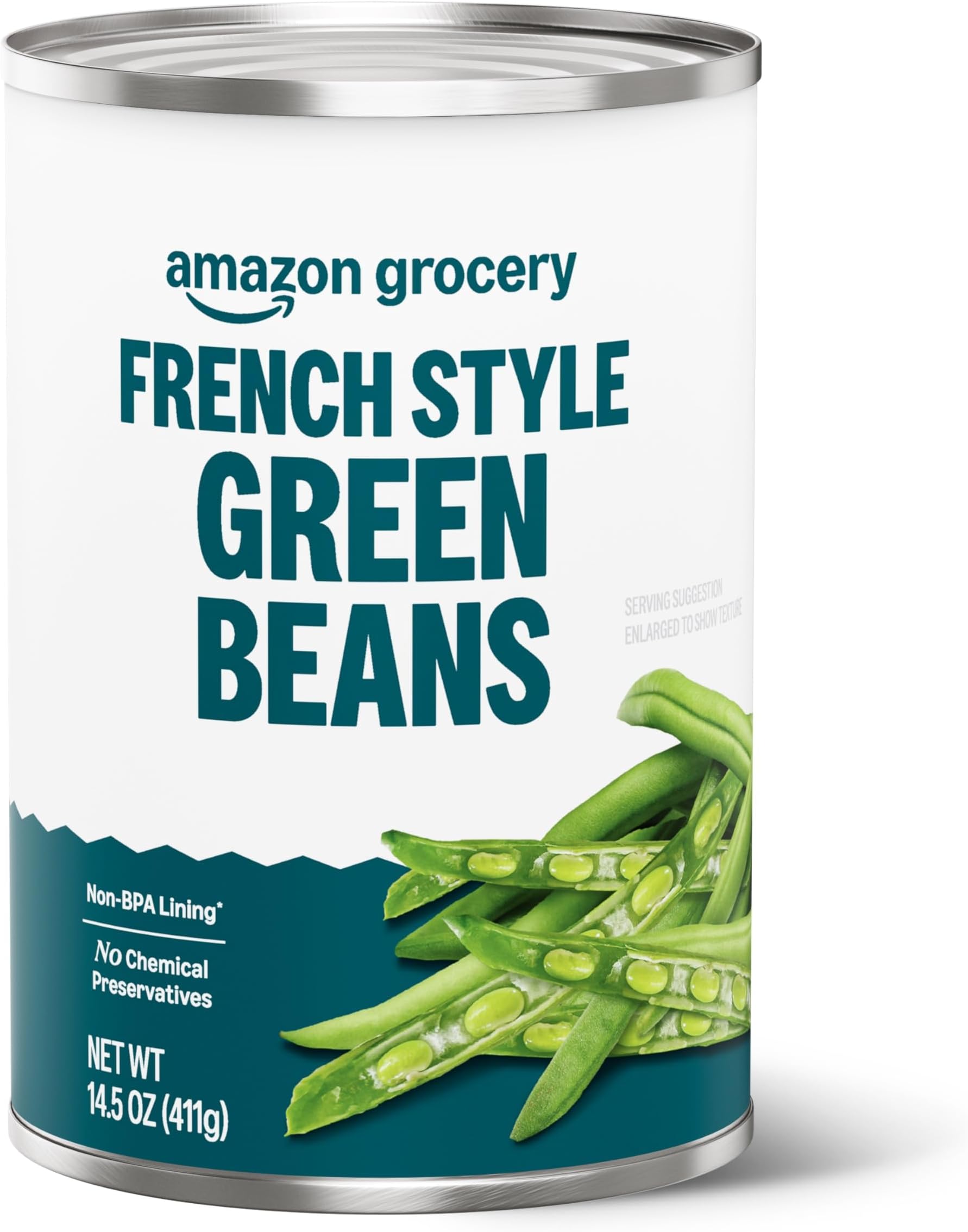 Amazon Grocery, French Style Green Beans, 14.5 Oz
