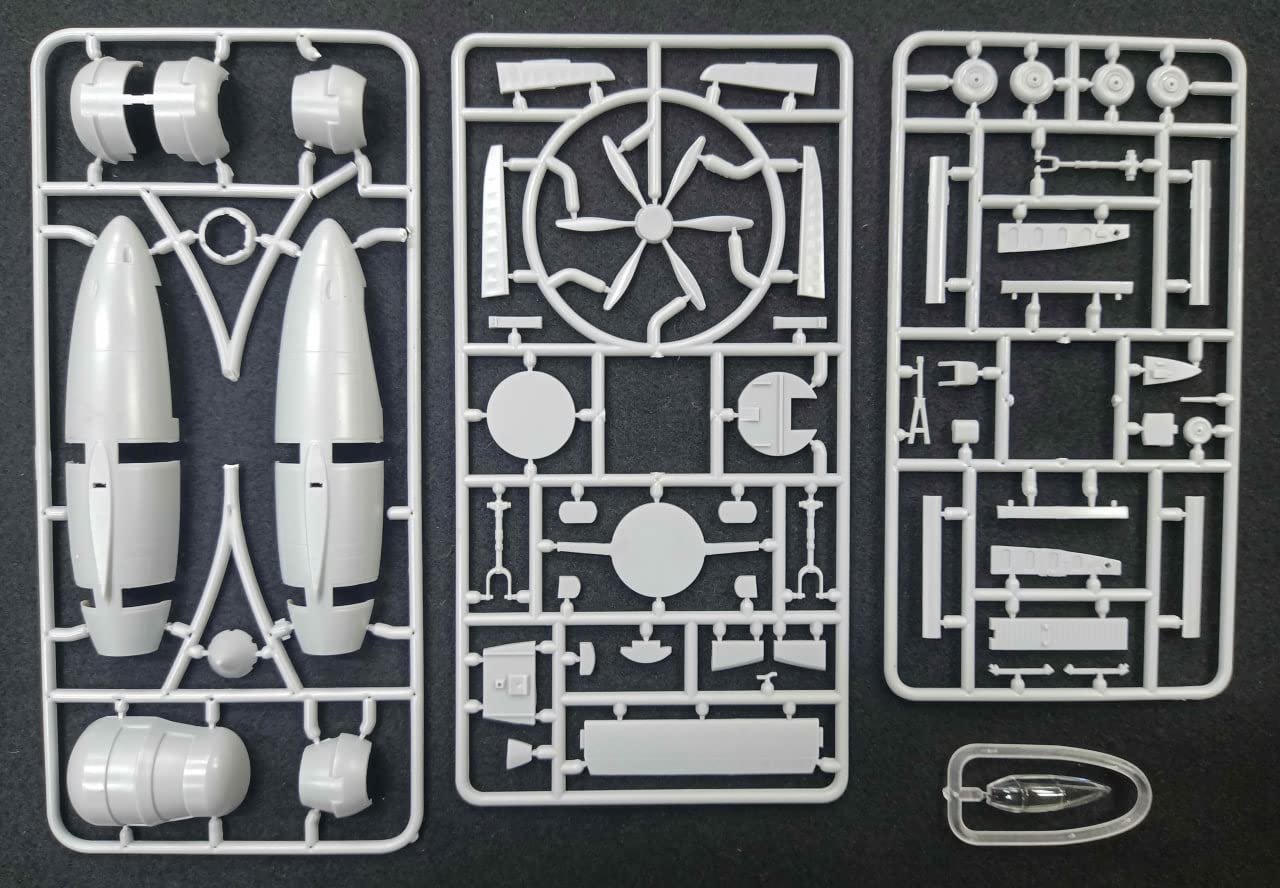 Mikro Mir 72-023 – 1/72 Mitsubishi J4M Senden Plastikmodellbausatz, Detaillierter Flugzeug-Bausatz Für Modellbauer