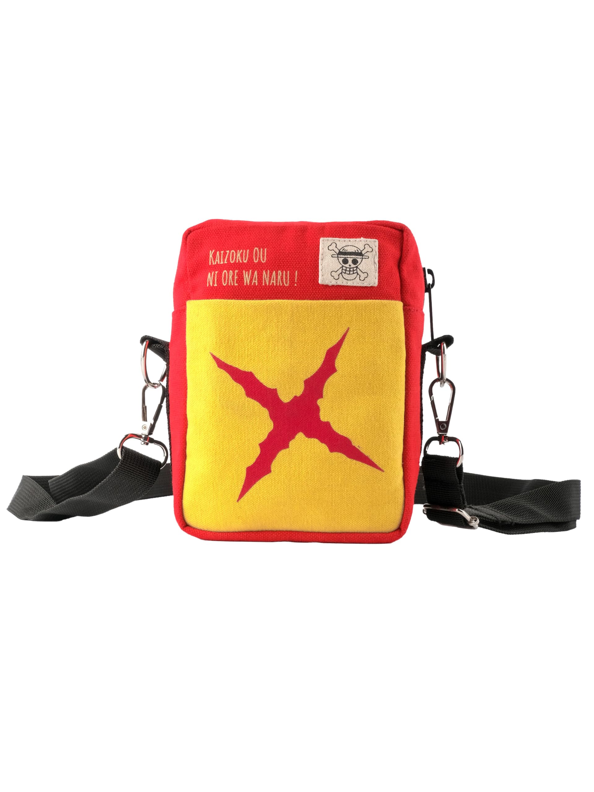 ComicSense.xyz Anime Pocket Organiser, Kaizoku Printed Cross Body