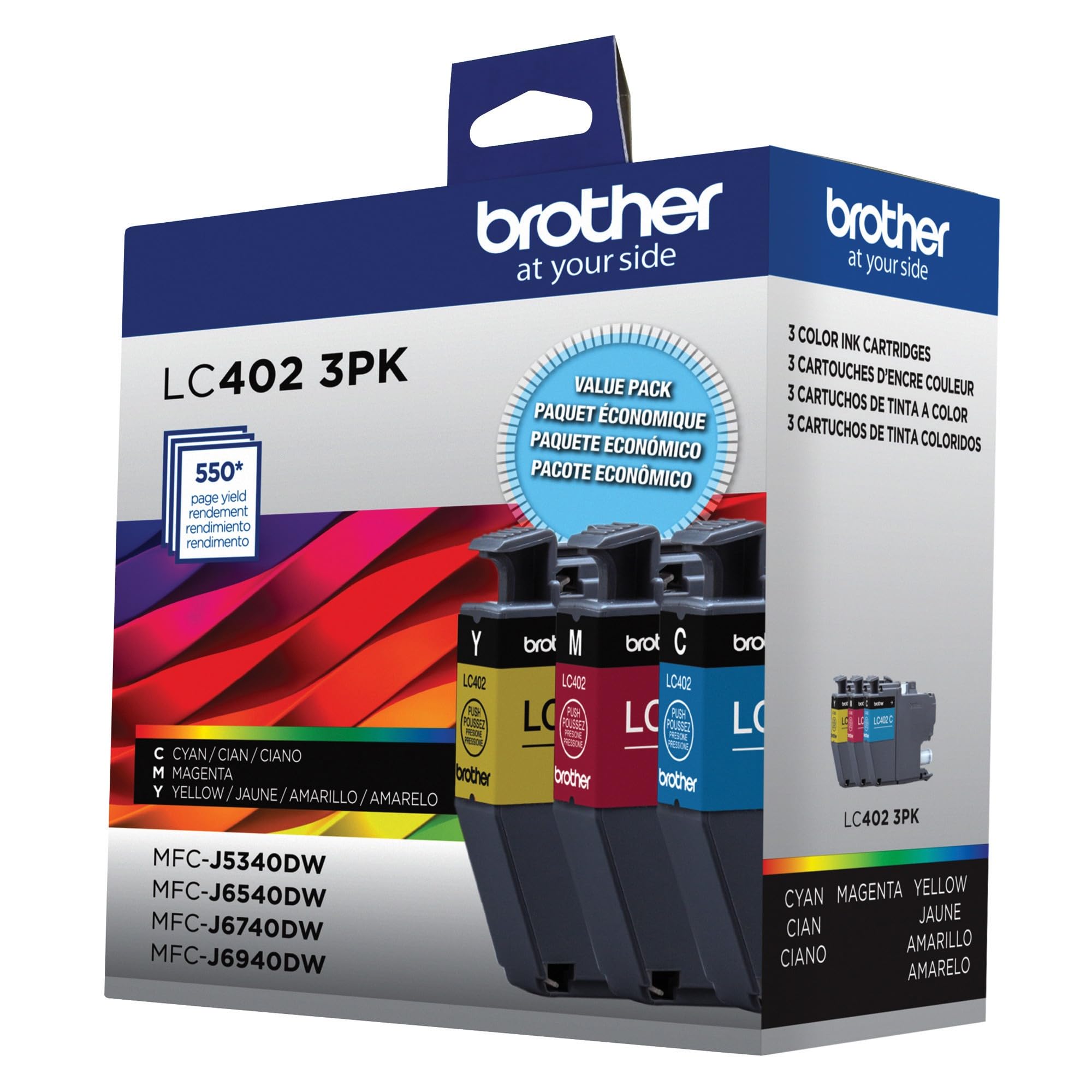 Amazon.co.jp: Brother 純正 LC402 3パック 標準印刷可能枚数 シアン Amazon.co.jp: Brother 純正 LC402 3パック 標準印刷可能枚数 シアン
