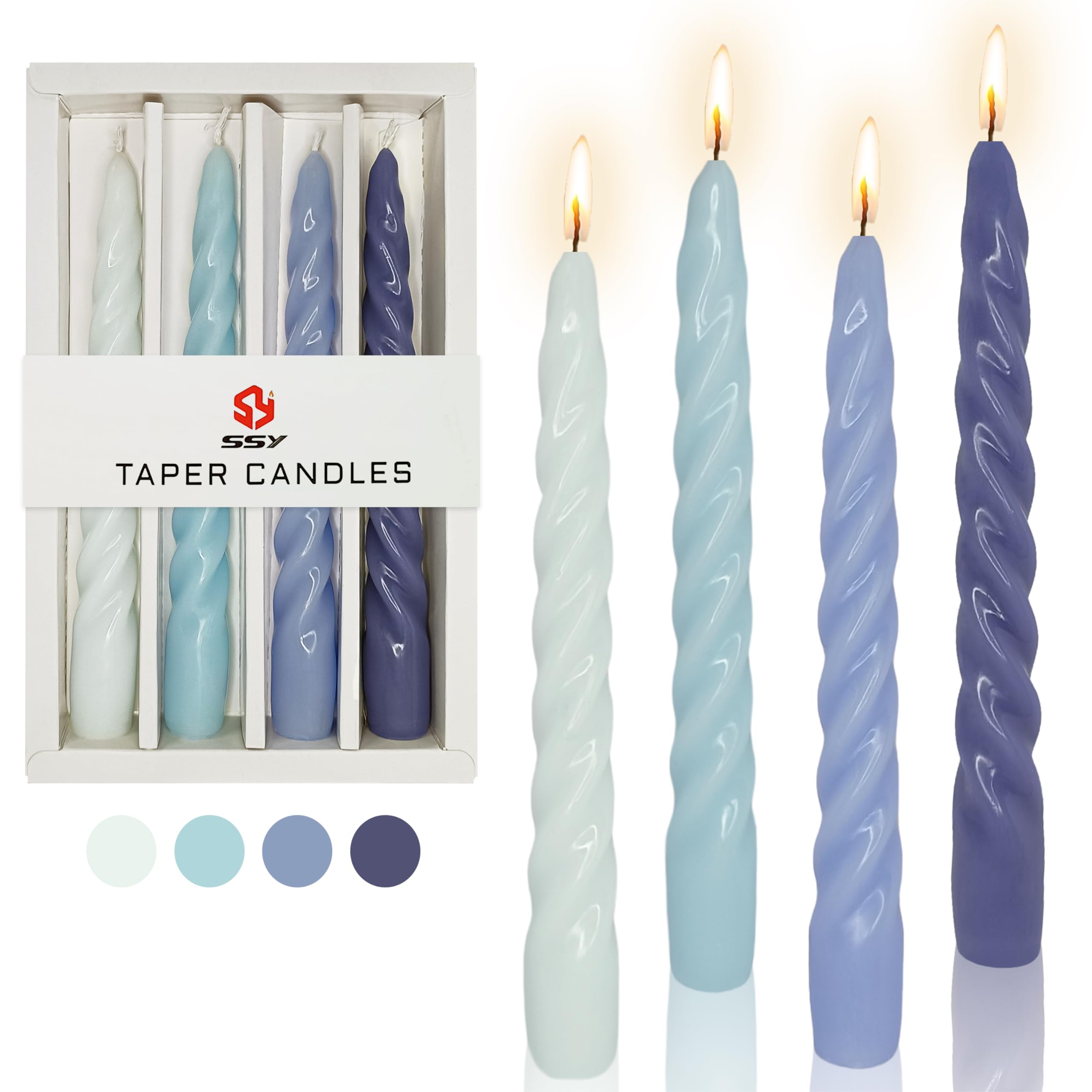 Amazon.co.jp: 7.3インチハンドメイらせん状 香りの テーパー  