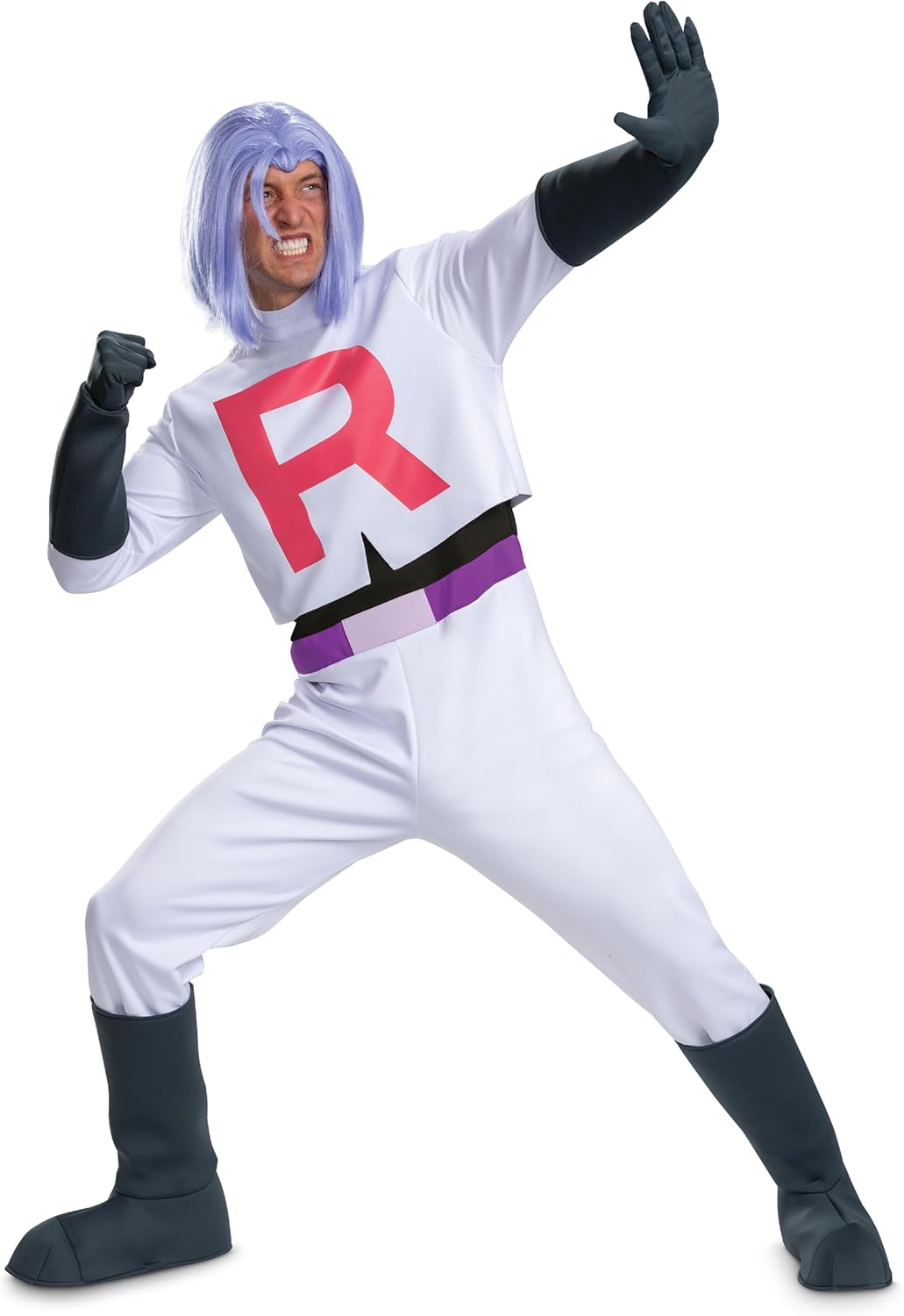 Disguise Teen Deluxe Team Rocket James Costume | Pokemon Costumes