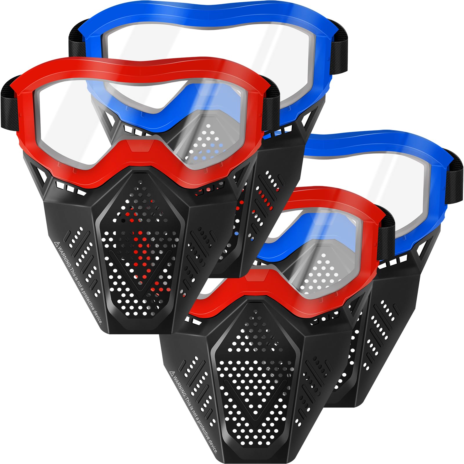 Surper Tactical Mask Compatible with Nerf Rival, Apollo, Zeus, Khaos, Atlas, Artemis Blasters Rival Mask (4)