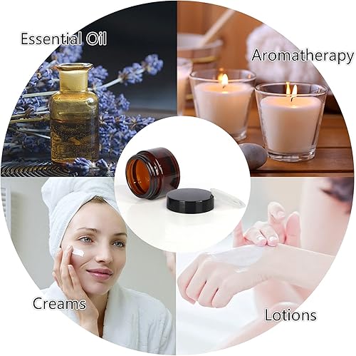 Miniatura 5 de Contenedores cosméticos de 1 oz, Ámbar