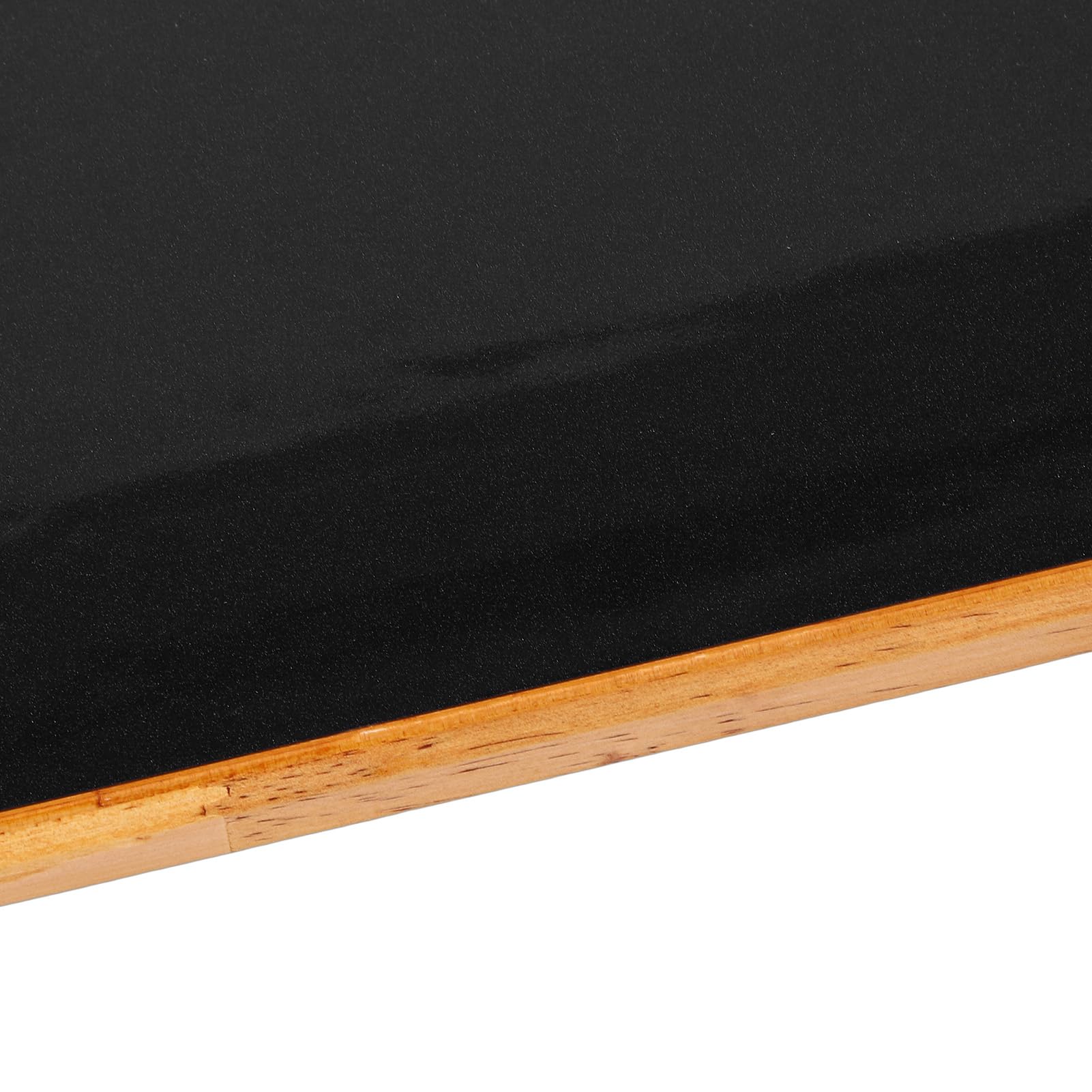 Keenso Tavolo Marino Tavolo per Barca per Yacht per in Legno Massello 80x40 Cm con 2 Portabicchieri Bordi Arrotondati per Rimorchio Barca Yacht Ponte Sala da Pranzo