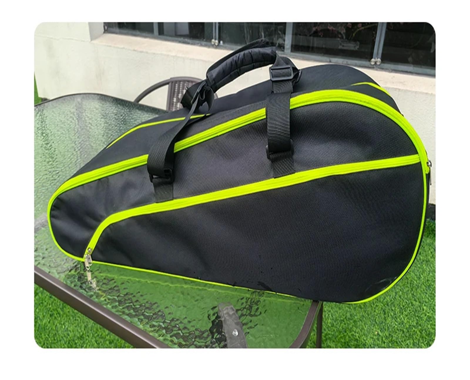 Mochila Tenis Bolsa for Raquetas De Tenis, Mochila Gran Capacidad 3 A 6 Piezas, Gymbag Bádminton, Raqueta Squash con Zapatos Separados