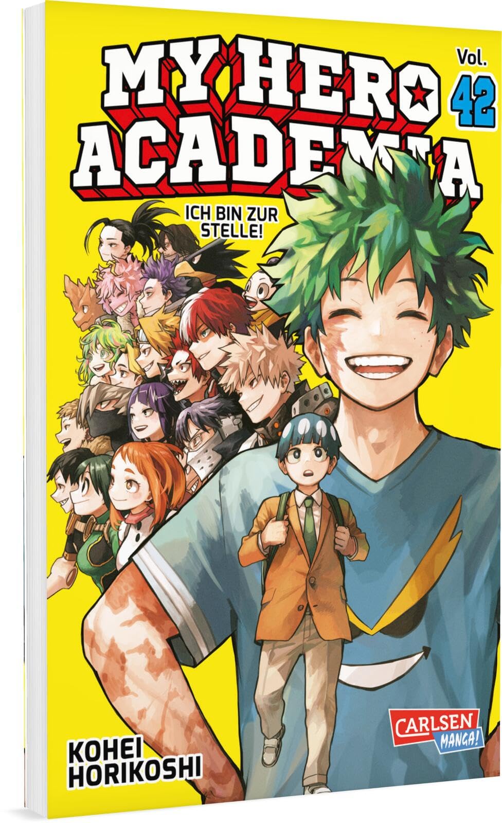 My Hero Academia 42: Abenteuer und Action in der Superheldenschule | Mit Glow-in-the-Dark-Effekt auf dem Cover - nur in der 1. Auflage!