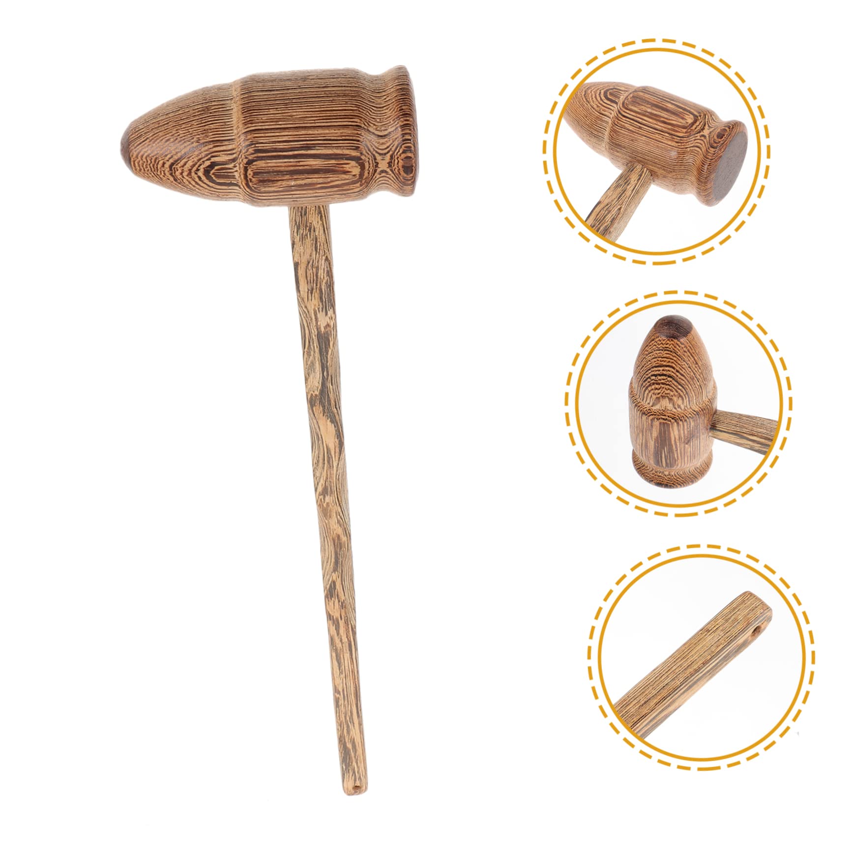 Gatuida 3pezzi Massaggiatore Manuale Legno Per Rilassamento Muscolare Design Ergonomico Strumento Per Massaggio Tissutale Profondo Ottimale Per Schiena e Cervicale Promuove Circolazione e
