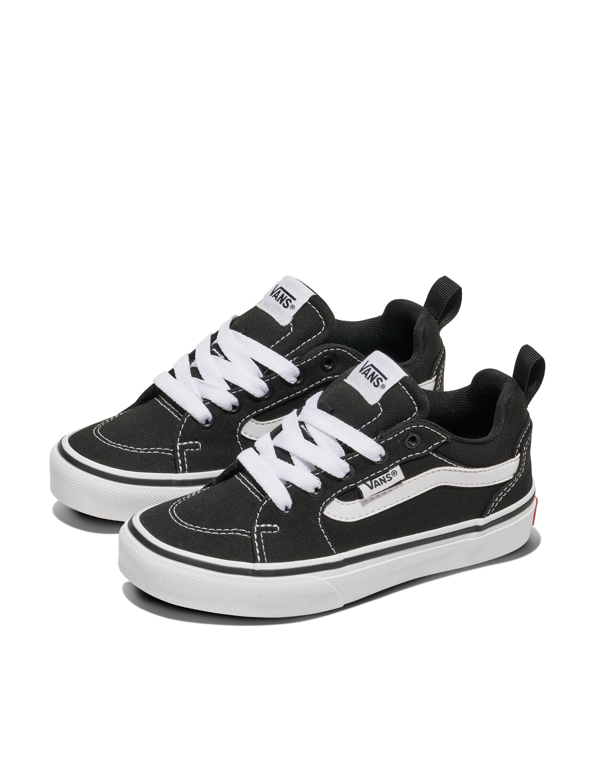 Vans Dziecięce buty sportowe FilmoreFilmore uniseks, Płótno czarno-białe, 38.5 EU