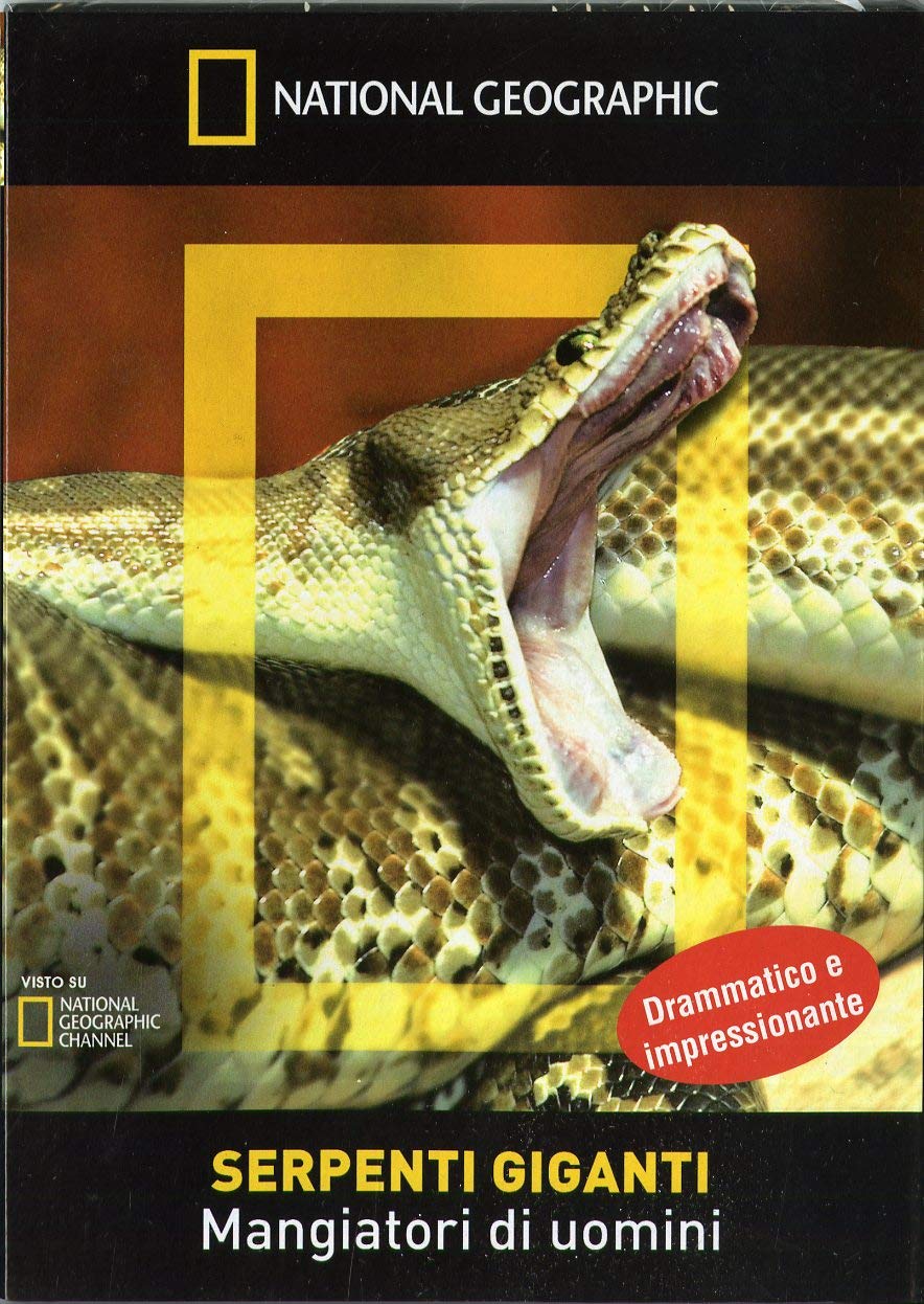 Serpenti GigantiMangiatori Di Uomini (National Geographic) Amazon.it
