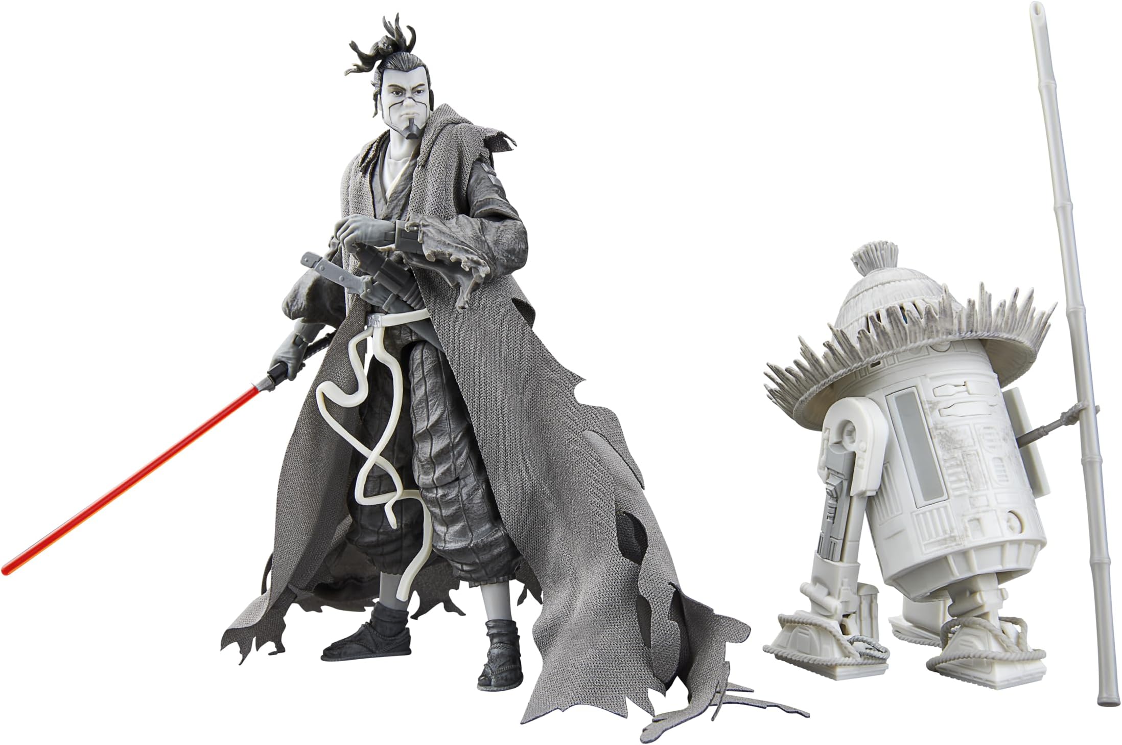STAR WARS The Black Series The Ronin & R5-D56, Visions Premium Collectible 6 Inch Action Figure 2-Pack
