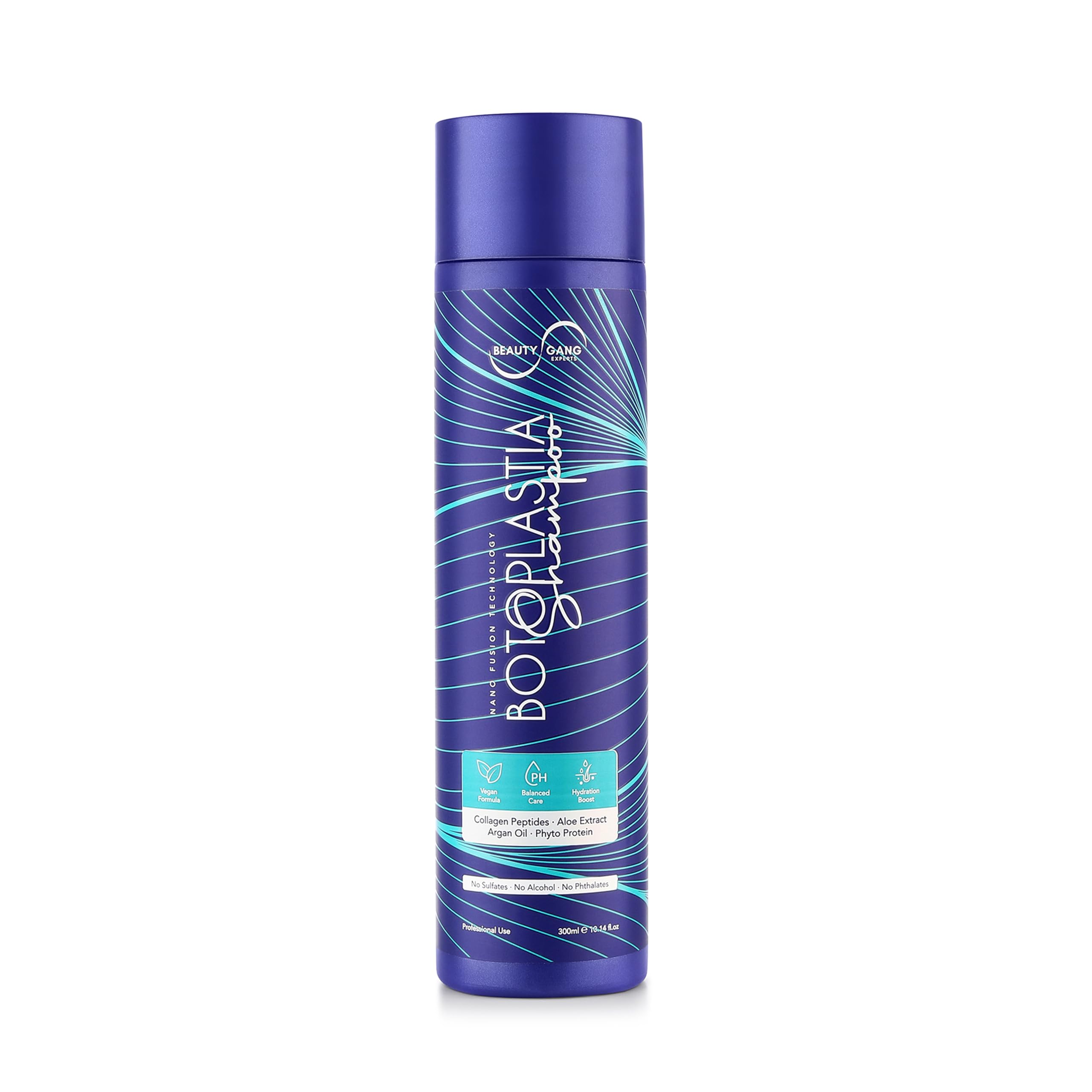 Beauty Gang Experts BOTOPLASTIA SHAMPOO 300 ml for Shine, Softness and Prevents Dryness in the ends. Maintains the pH Level of Hair and Keeps the Colour and Moisture Locked